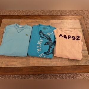 Long Sleeve Men’s Shirts, Abercrombie, American Eagle Large